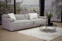 Big Sofa Platani in Stoff Corduroy Mink