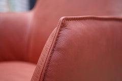 Esszimmerstühle 4 Stück Modell 1250 in Leder India chilli