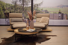Modell Edon C2 Sofa in Leder A India rhino