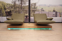 KOINOR Modell EPOS 3 Sofa C in Leder A India verde
