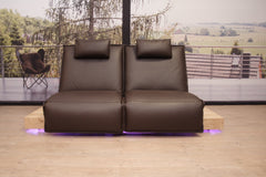 KOINOR Modell EPOS 3 Sofa C in Leder A Soft toffee